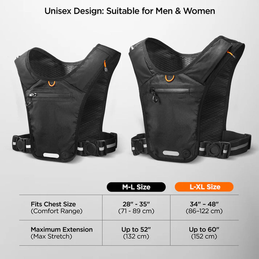 Prsluk za trčanje Spigen Dynamic Shield A720, Veličina L - XL, Crna AMP11390