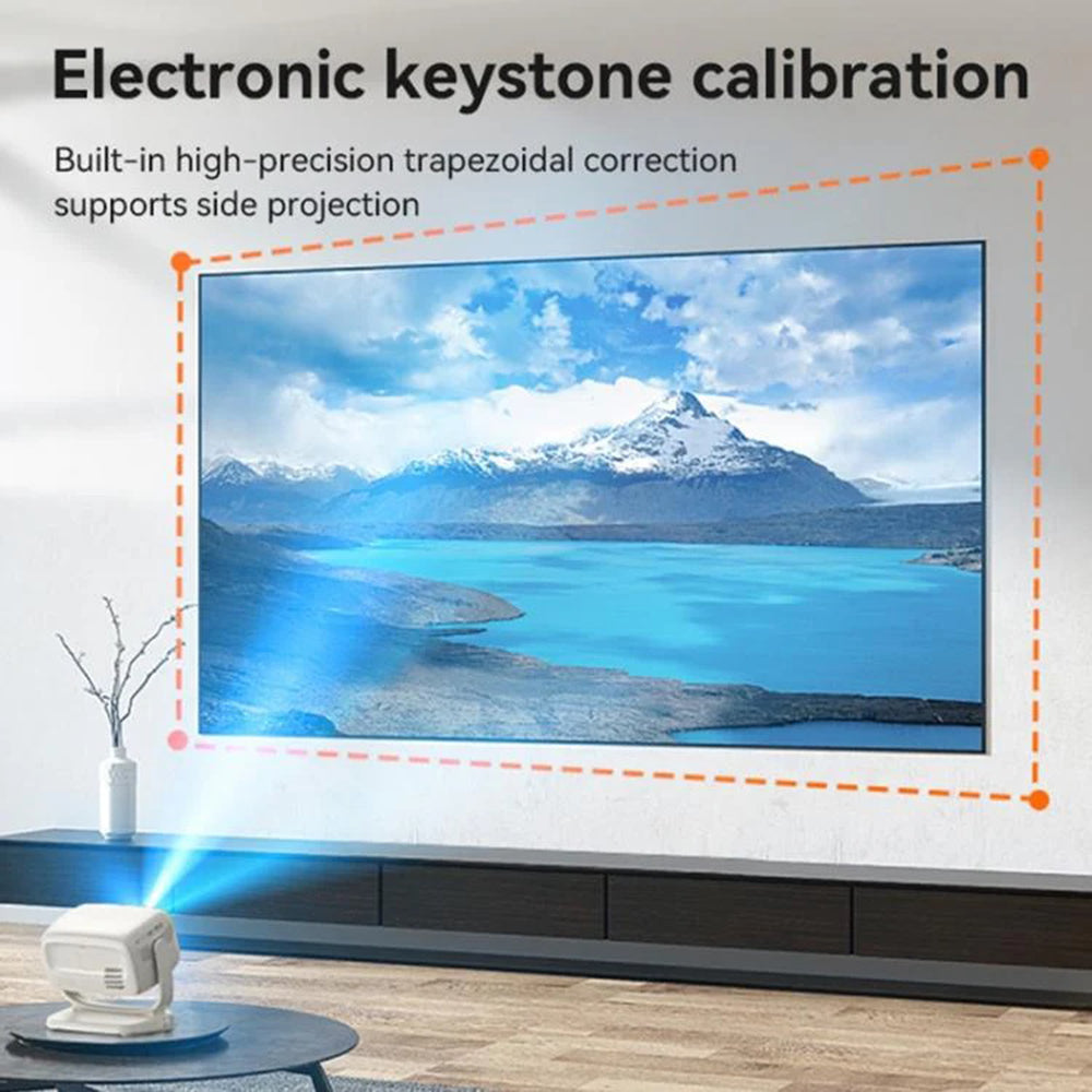 Videoprojektor Yesido TV13, 720P, 190ANSI, Android 9.0, Bijeli